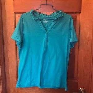 Lane Bryant v-neck short sleeve 14/16